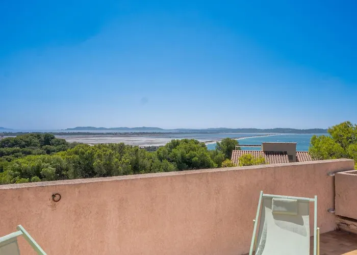 Duplex Cosy Avec Rooftop Vue Mer, Almanarre Appartamento *